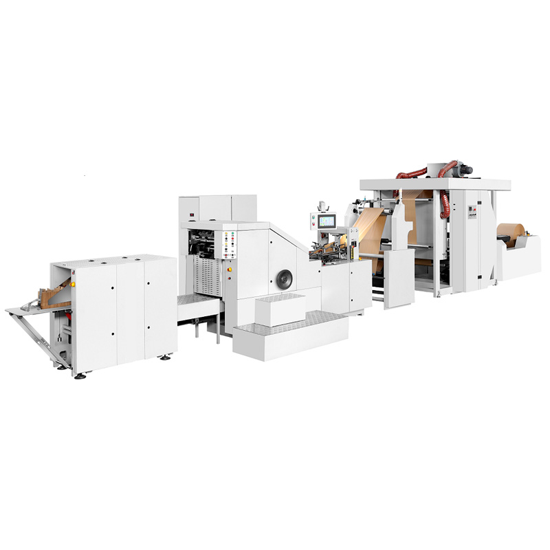 FD450C Automatic high speed shopping paper bag with flexographic printing machine