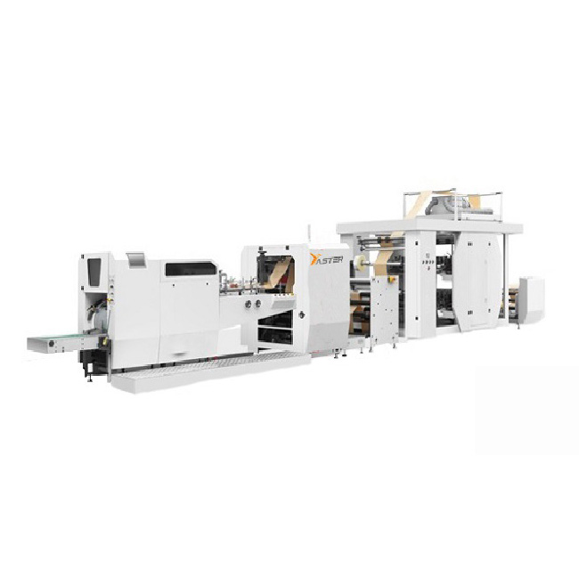 JD350WC Food Kraft flat bottom paper bag machine
