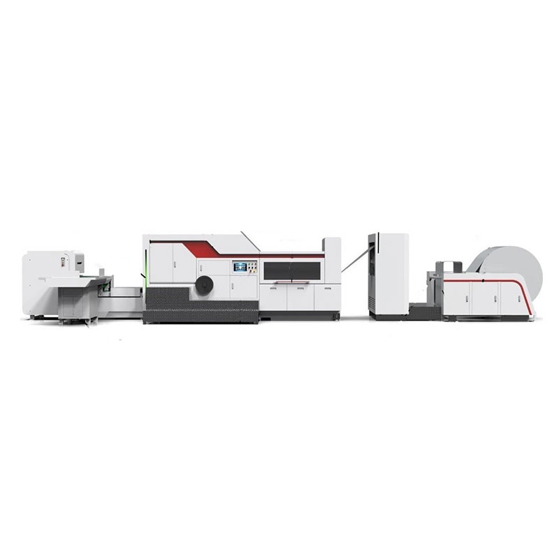 FD330N Adjustable high speed roll feeding square bottom paper bag making machine