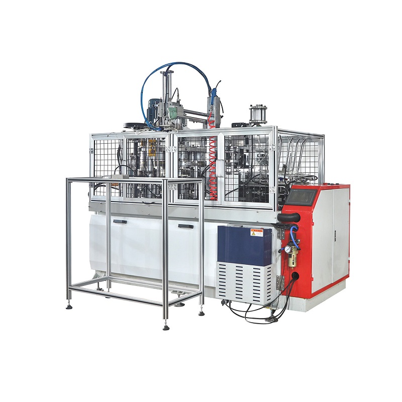 Disposable salad paper bowl machine